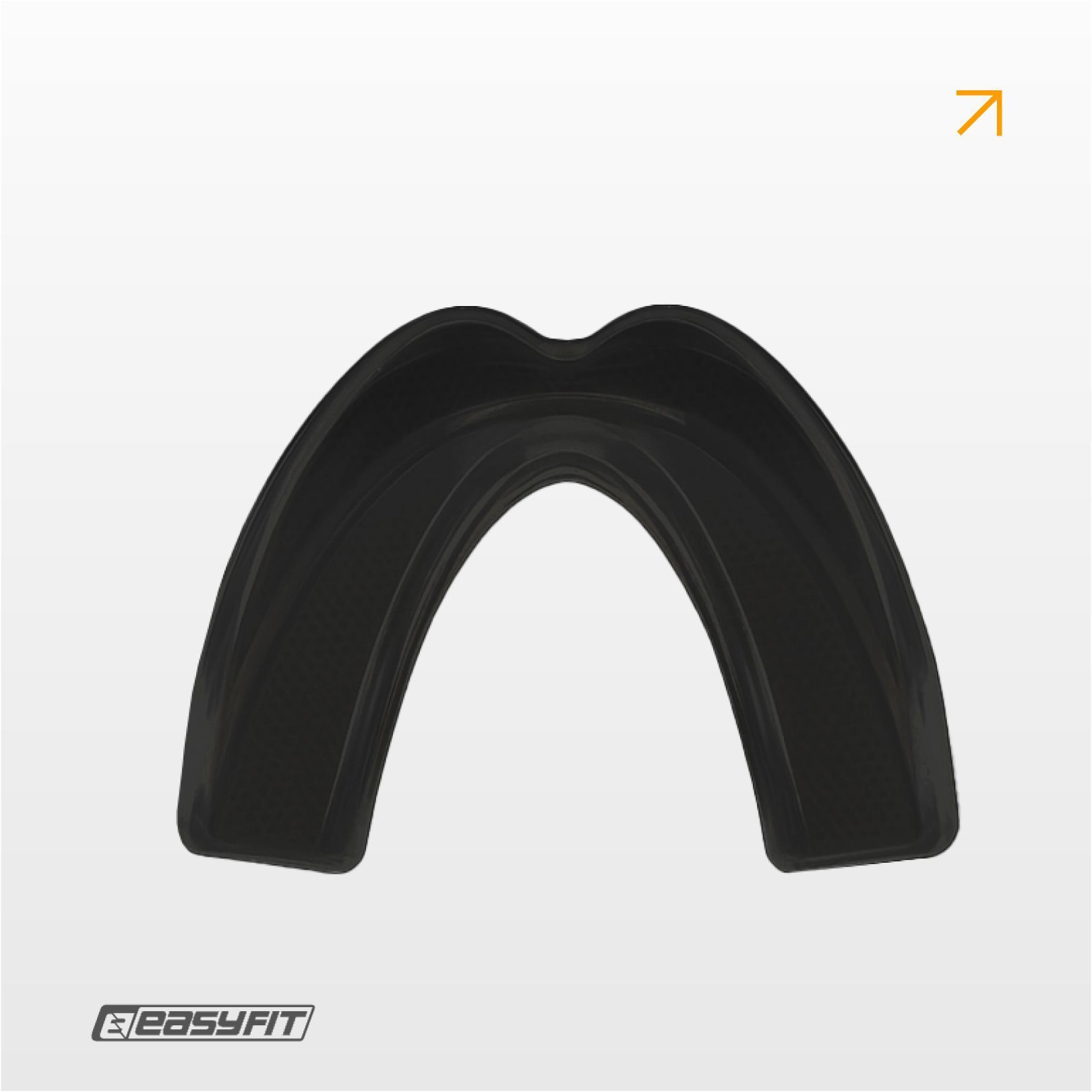 Капа для боксу EasyFit чорна 1997 фото