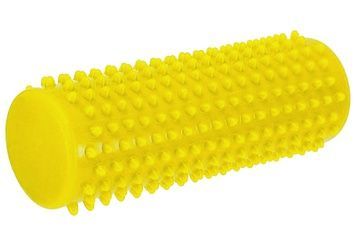 Масажний циліндр EasyFit Spindle з шипами жовтий 1756 фото