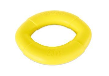 Еспандер кистьовий EasyFit Elliptic 23 кг жовтий 1825 фото