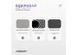 Килимок для йоги та фітнесу EasyFit Polarity stone з ремнем 2833150566 фото 4