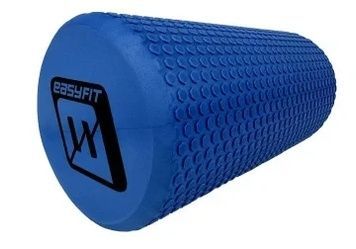 Масажний ролик EasyFit Foam Roller 30 см Синій 2829488861 фото