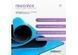 Килимок для йоги професійний EasyFit Pro каучук 5 мм Блакитний 2833211099 фото 8