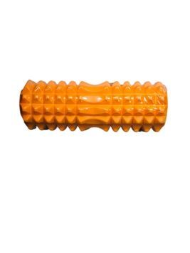 Масажний ролик EasyFit Solid Roller v.1.2s 33х13 см помаранчевий 2825800485 фото