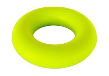 Еспандер кистьовий кільце EasyFit Ring 18 кг зелений 1829 фото