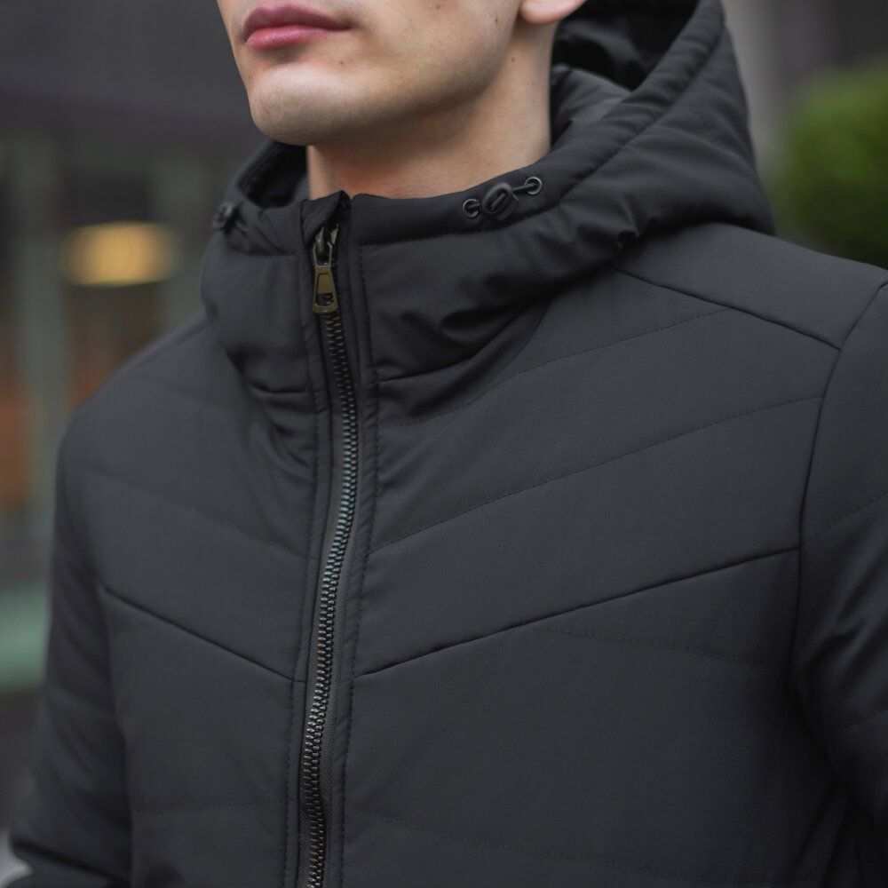 чоловіча зимова Куртка з капюшоном Pobedov Winter Jacket Dzen 00000000380 фото
