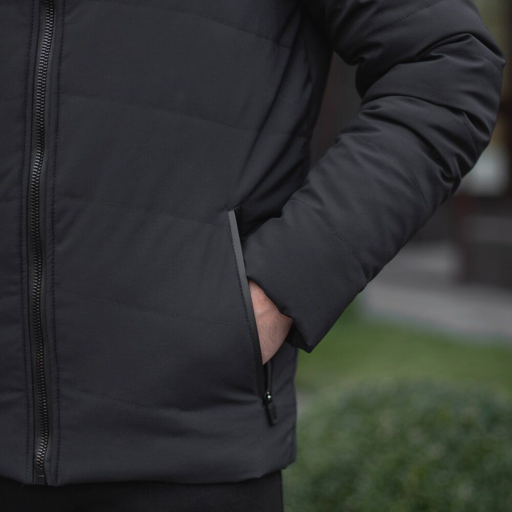 чоловіча зимова Куртка з капюшоном Pobedov Winter Jacket Dzen 00000000380 фото